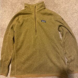 Patagonia Moss Green Half-Zip Fleece